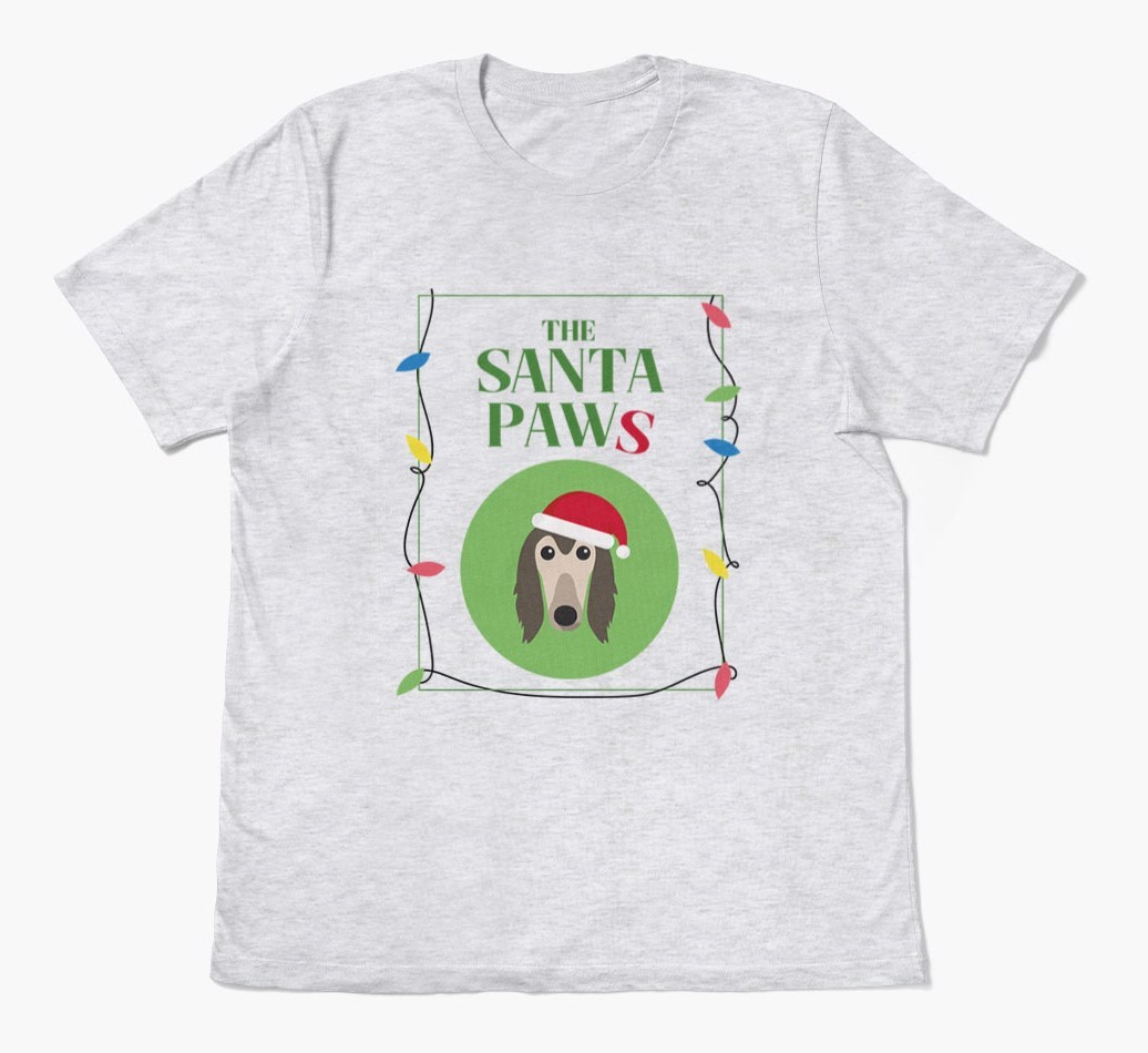 'Santa Paws' - Personalized {breedFullName} Adult T-Shirt