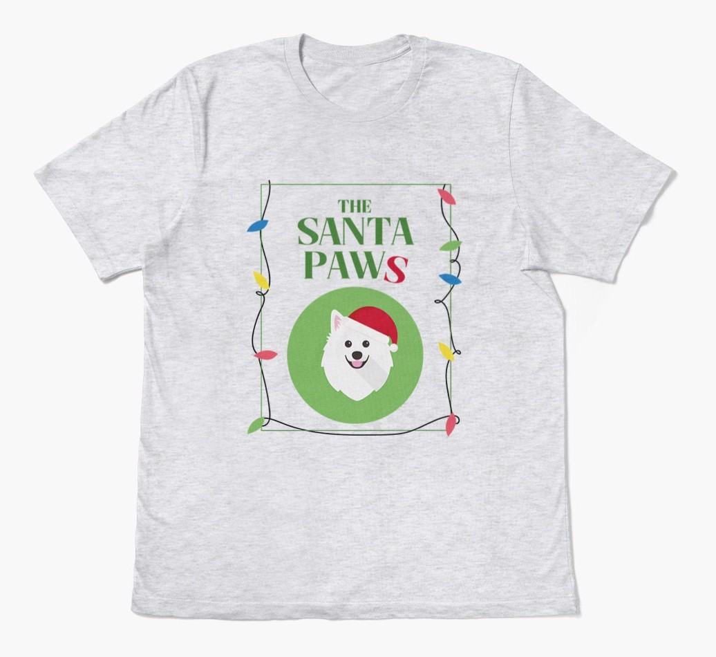 'Santa Paws' - Personalised {breedFullName} Adult T-Shirt