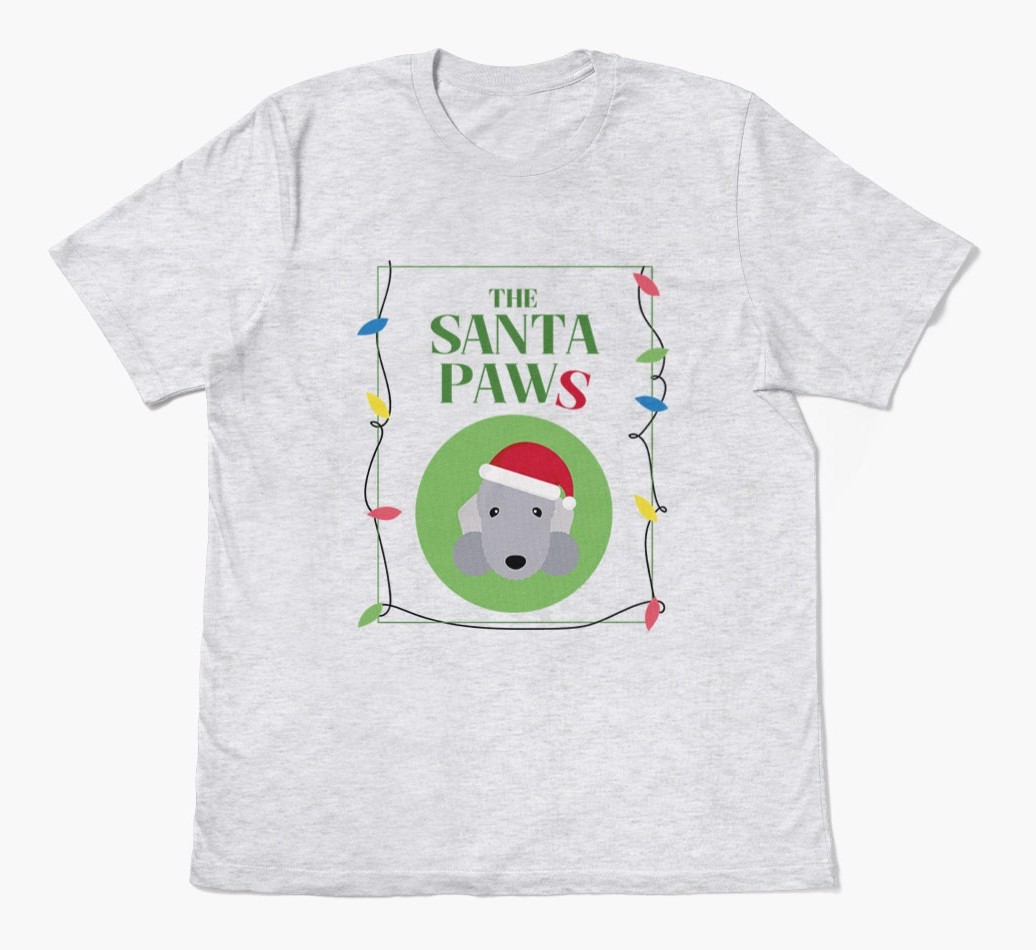 'Santa Paws' - Personalized {breedFullName} Adult T-Shirt