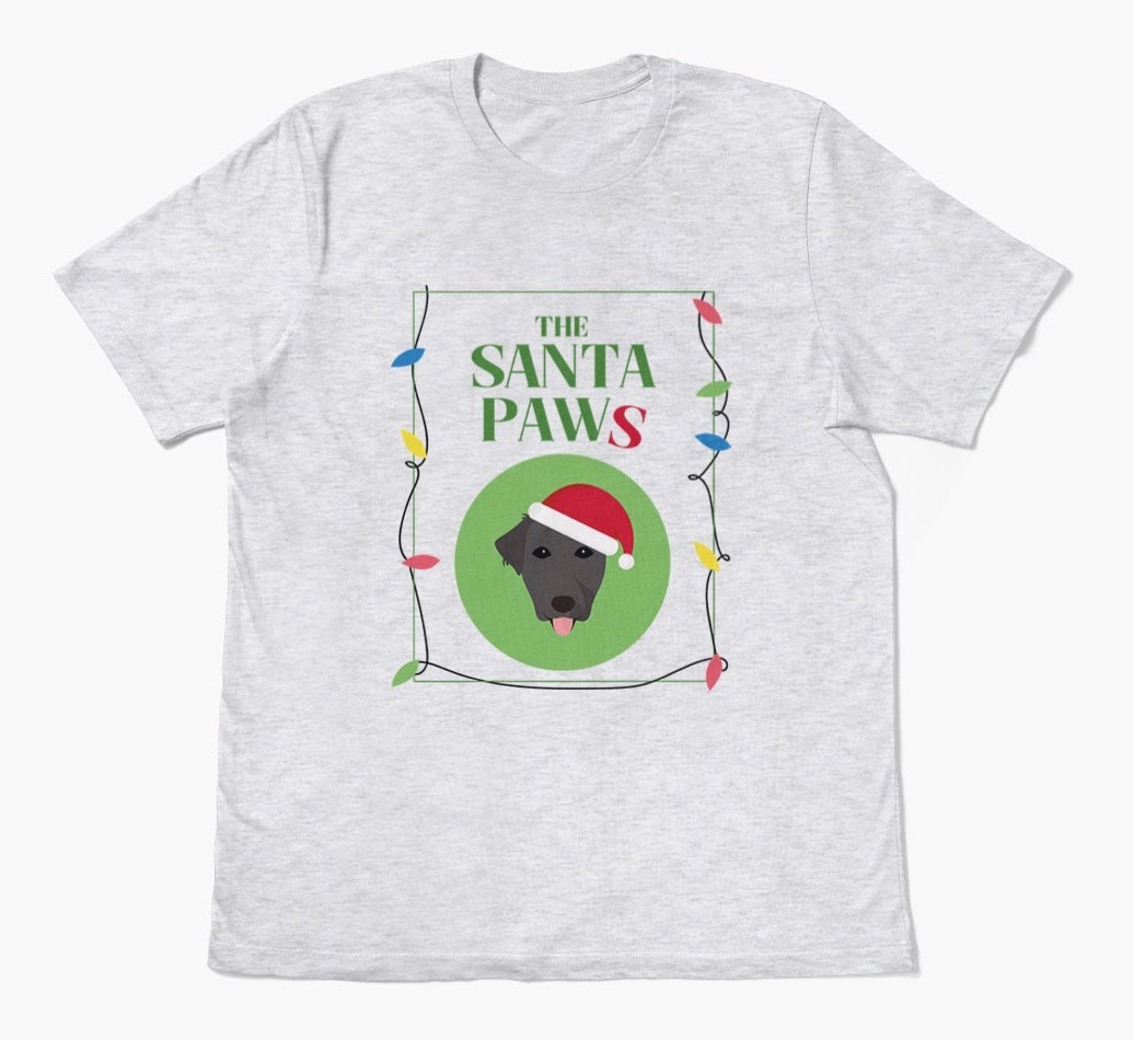 'Santa Paws' - Personalized {breedFullName} Adult T-Shirt