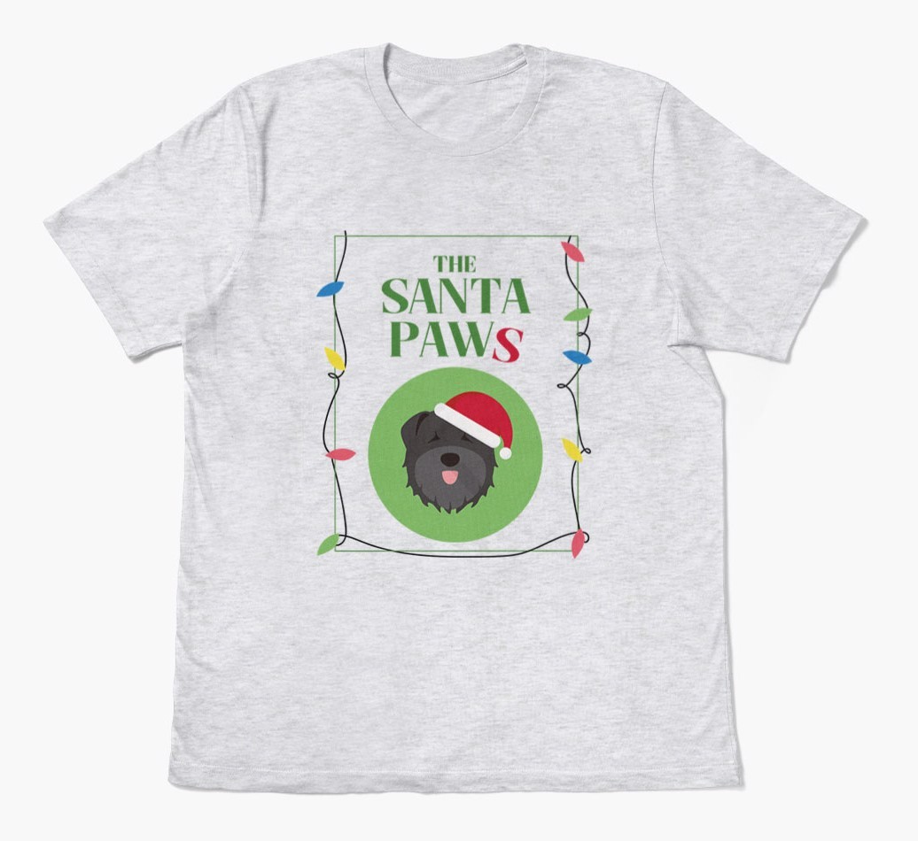 'Santa Paws' - Personalized {breedFullName} Adult T-Shirt