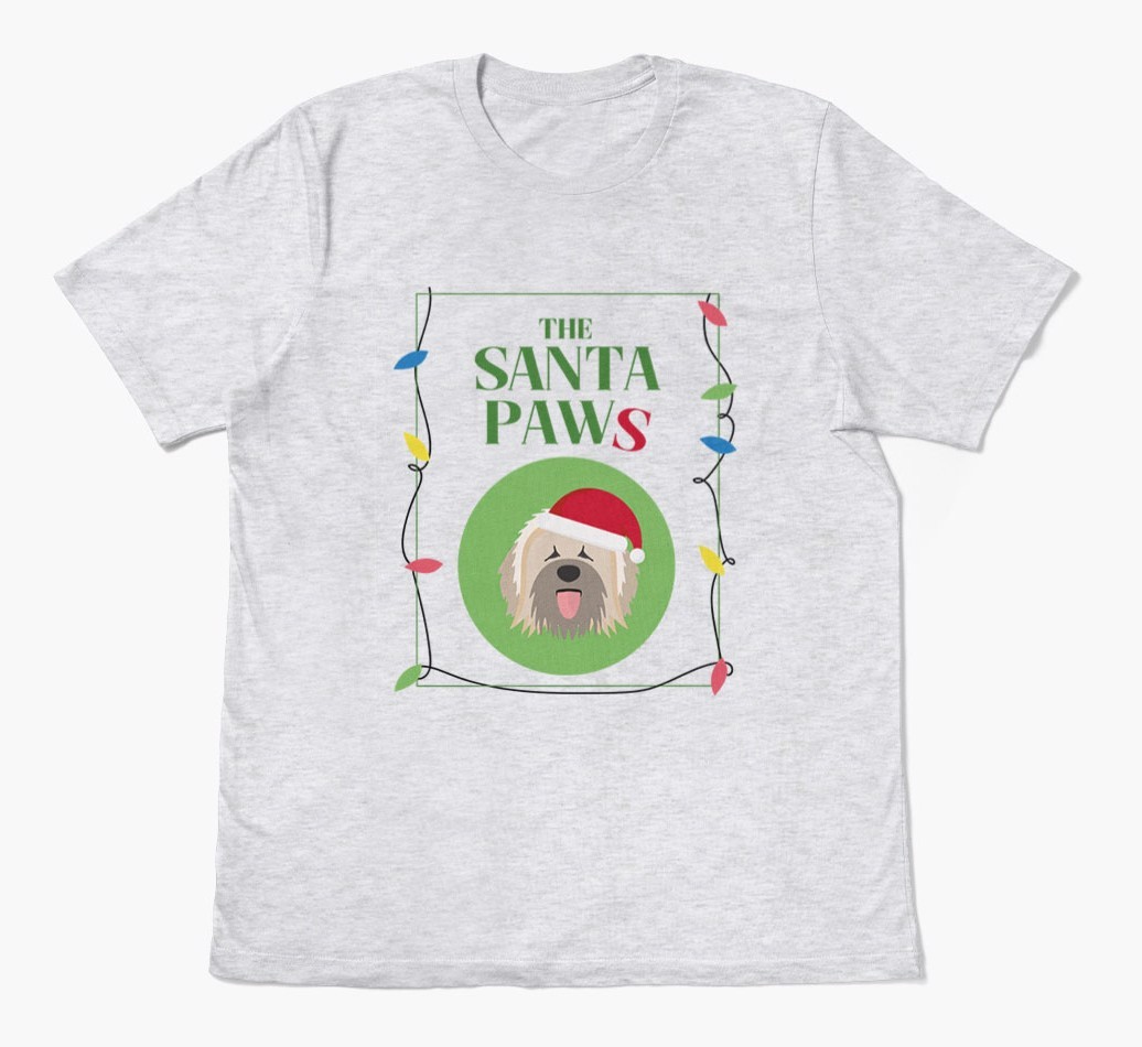 'Santa Paws' - Personalized {breedFullName} Adult T-Shirt