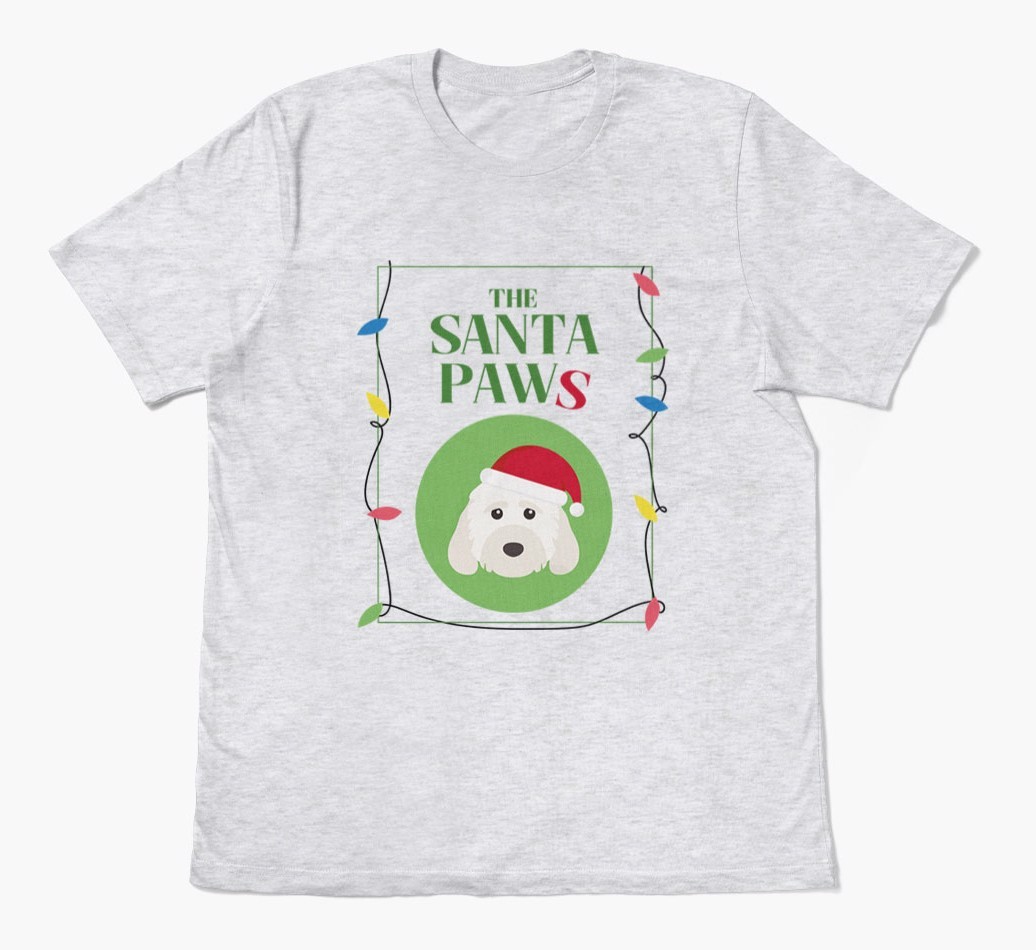 'Santa Paws' - Personalized {breedFullName} Adult T-Shirt