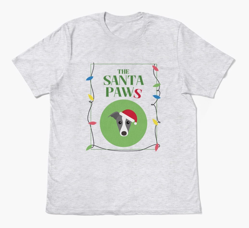 'Santa Paws' - Personalized {breedFullName} Adult T-Shirt
