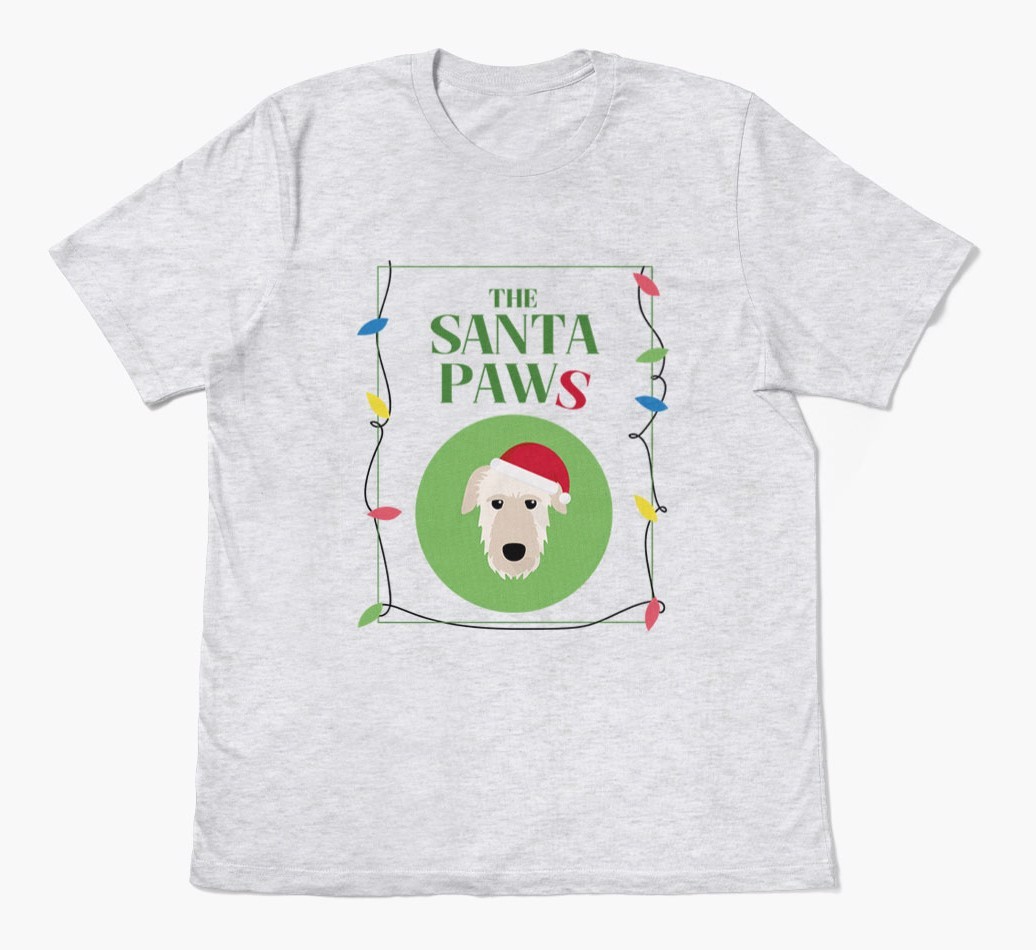 'Santa Paws' - Personalized {breedFullName} Adult T-Shirt