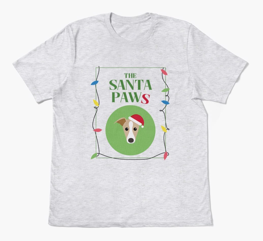 'Santa Paws' - Personalised {breedFullName} Adult T-Shirt