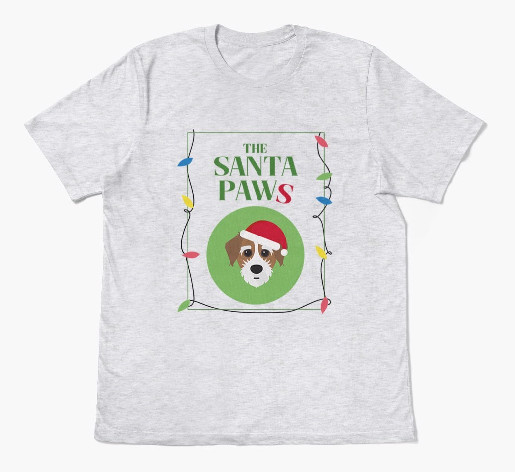 'Santa Paws' - Personalized {breedFullName} Adult T-Shirt