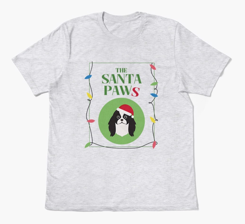 'Santa Paws' - Personalized {breedFullName} Adult T-Shirt