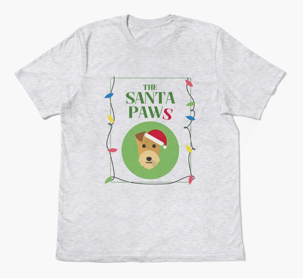 'Santa Paws' - Personalized {breedFullName} Adult T-Shirt