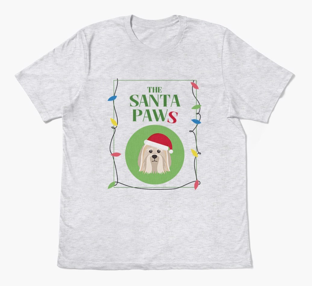 'Santa Paws' - Personalized {breedFullName} Adult T-Shirt