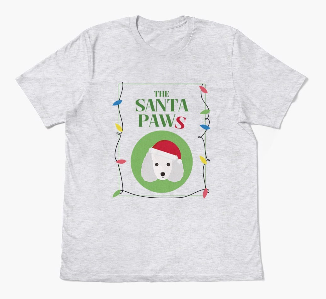'Santa Paws' - Personalized {breedFullName} Adult T-Shirt