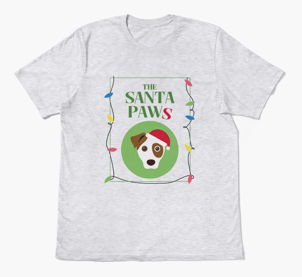 'Santa Paws' - Personalized {breedFullName} Adult T-Shirt