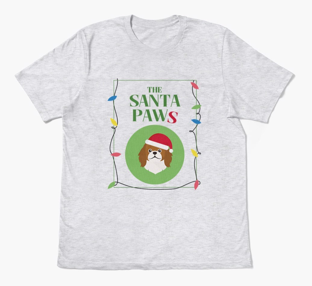 'Santa Paws' - Personalized {breedFullName} Adult T-Shirt