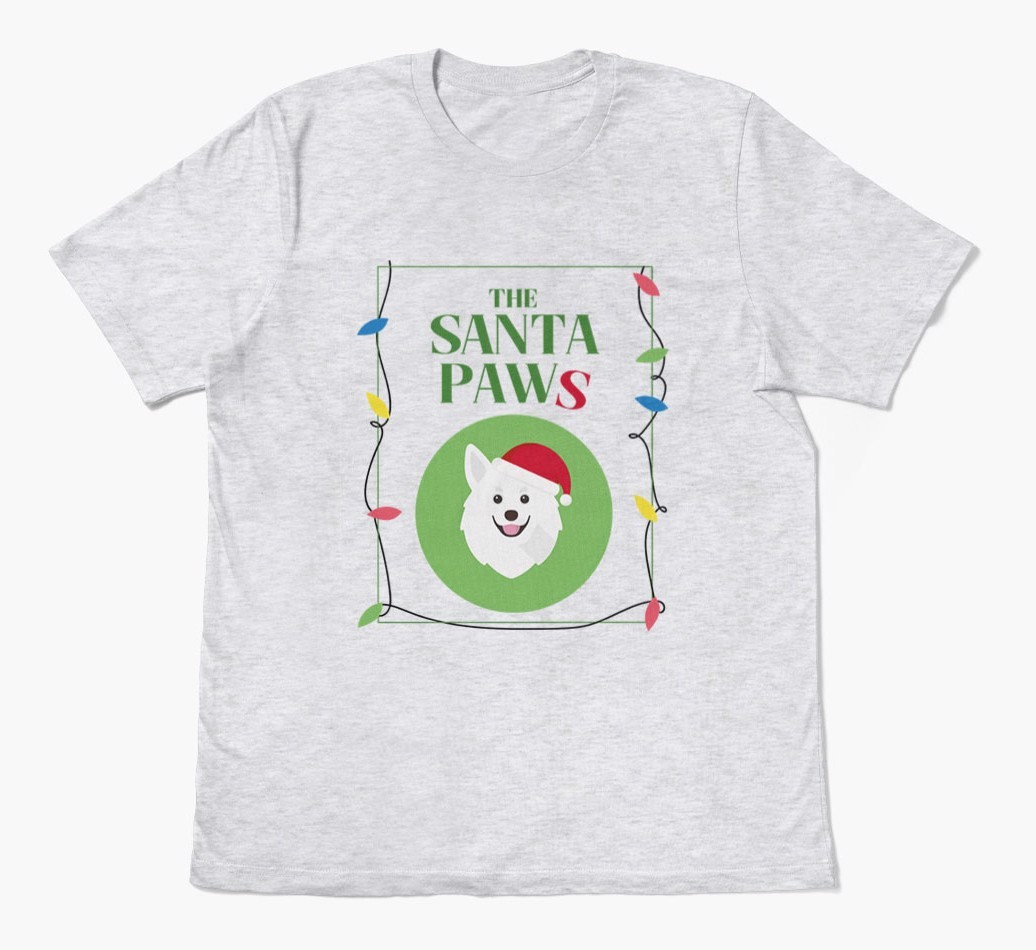 'Santa Paws' - Personalized {breedFullName} Adult T-Shirt