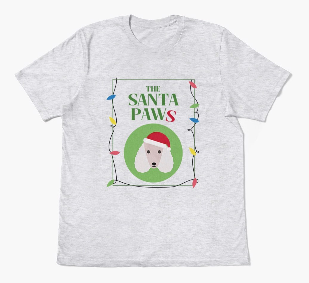 'Santa Paws' - Personalized {breedFullName} Adult T-Shirt