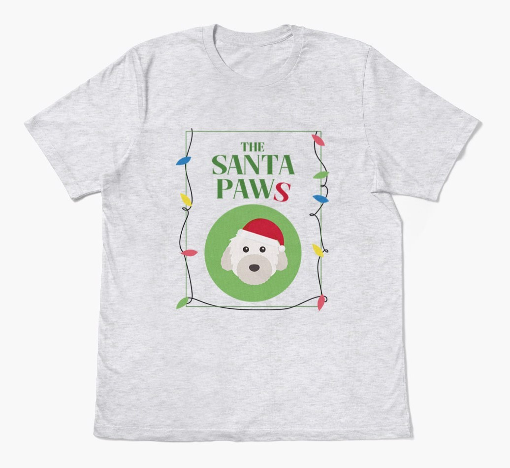 'Santa Paws' - Personalized {breedFullName} Adult T-Shirt