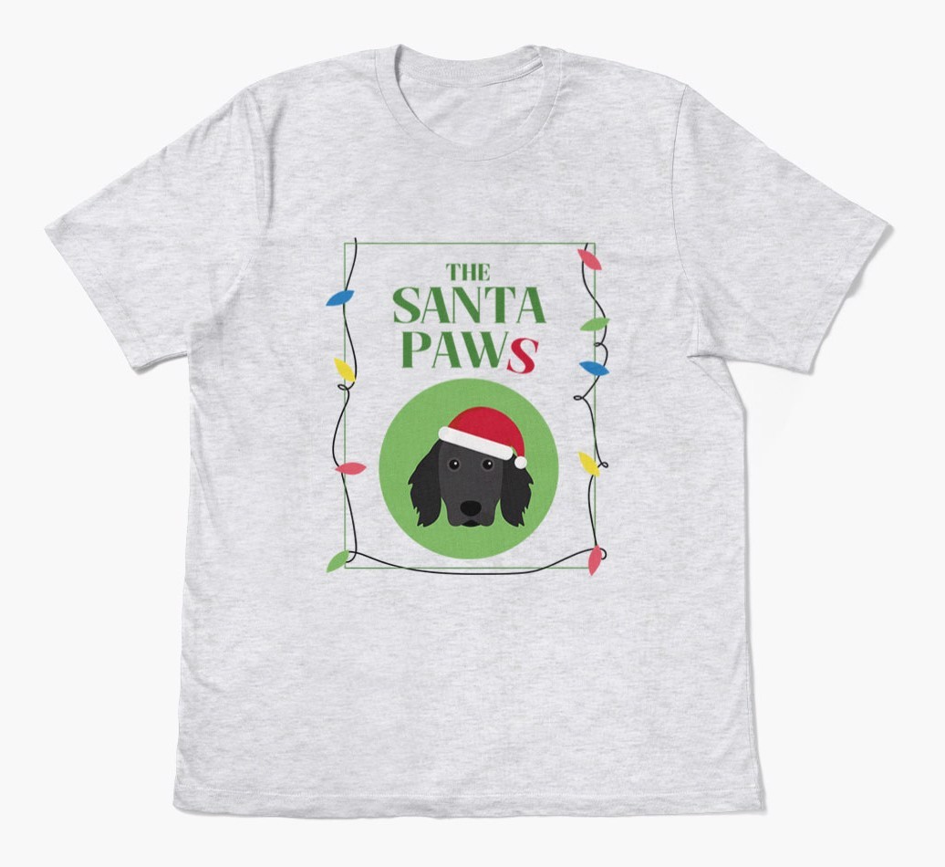 'Santa Paws' - Personalized {breedFullName} Adult T-Shirt