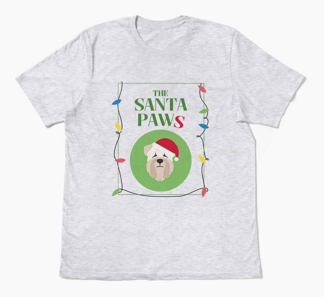 'Santa Paws' - Personalized {breedFullName} Adult T-Shirt