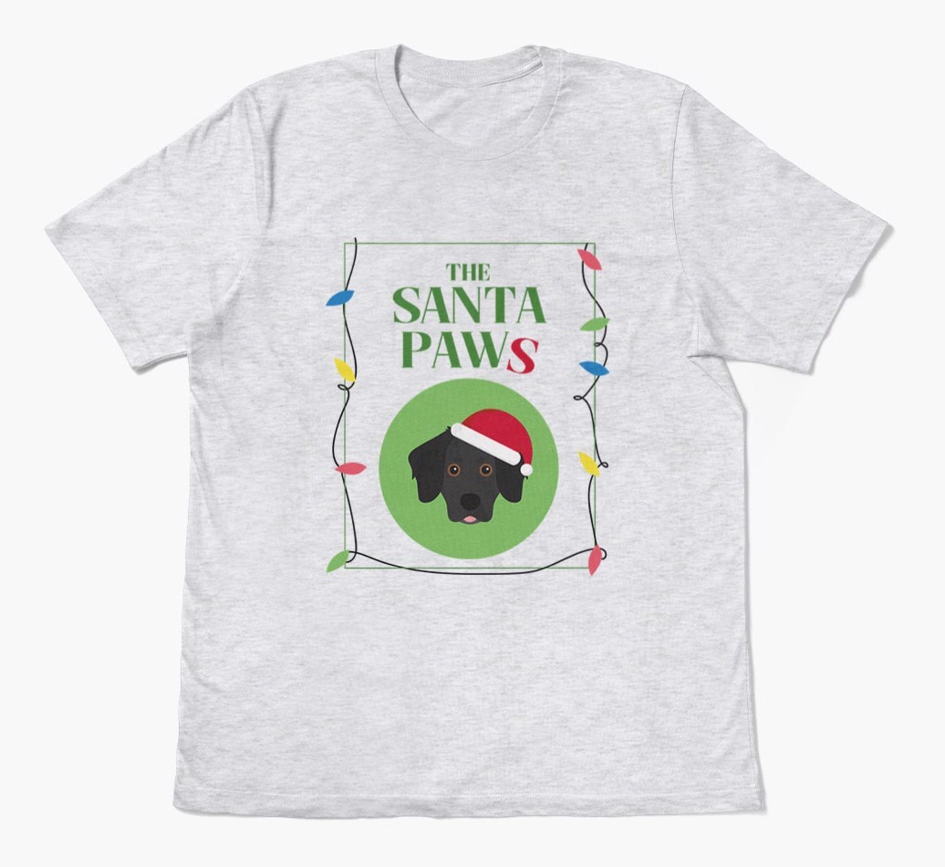 'Santa Paws' - Personalized {breedFullName} Adult T-Shirt