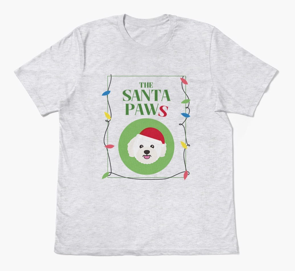 'Santa Paws' - Personalized {breedFullName} Adult T-Shirt