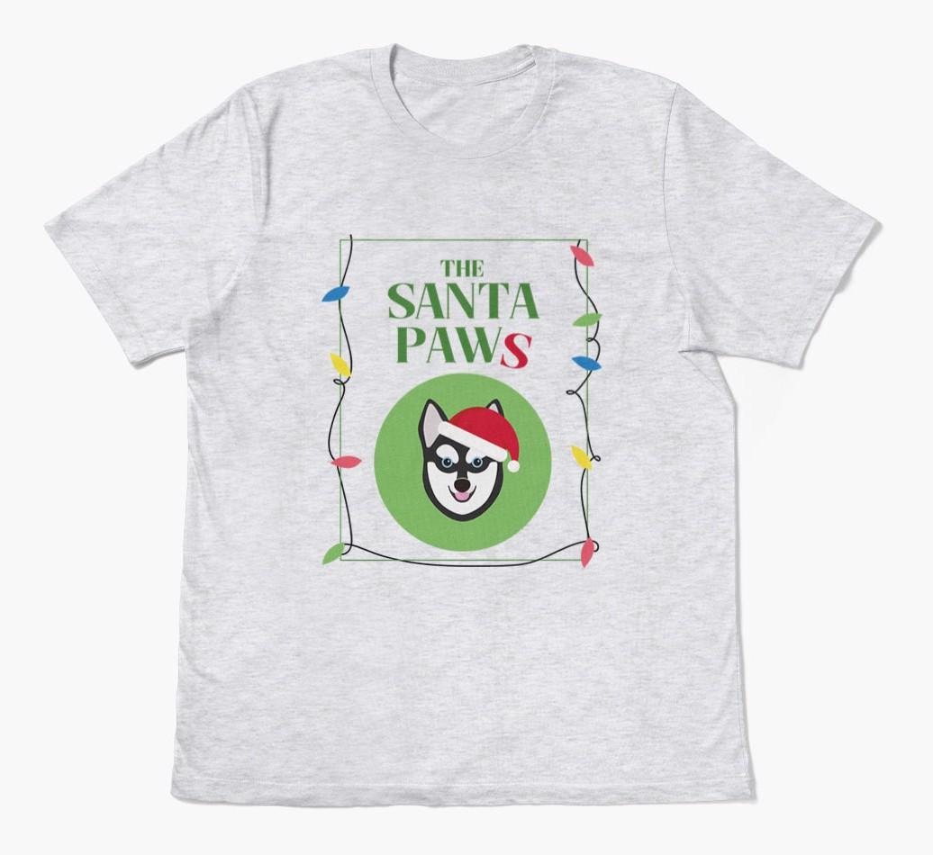 'Santa Paws' - Personalized {breedFullName} Adult T-Shirt