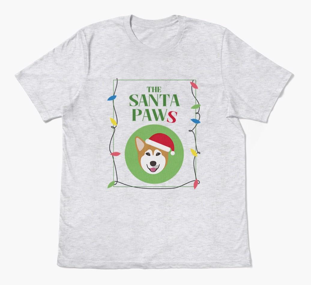 'Santa Paws' - Personalized {breedFullName} Adult T-Shirt