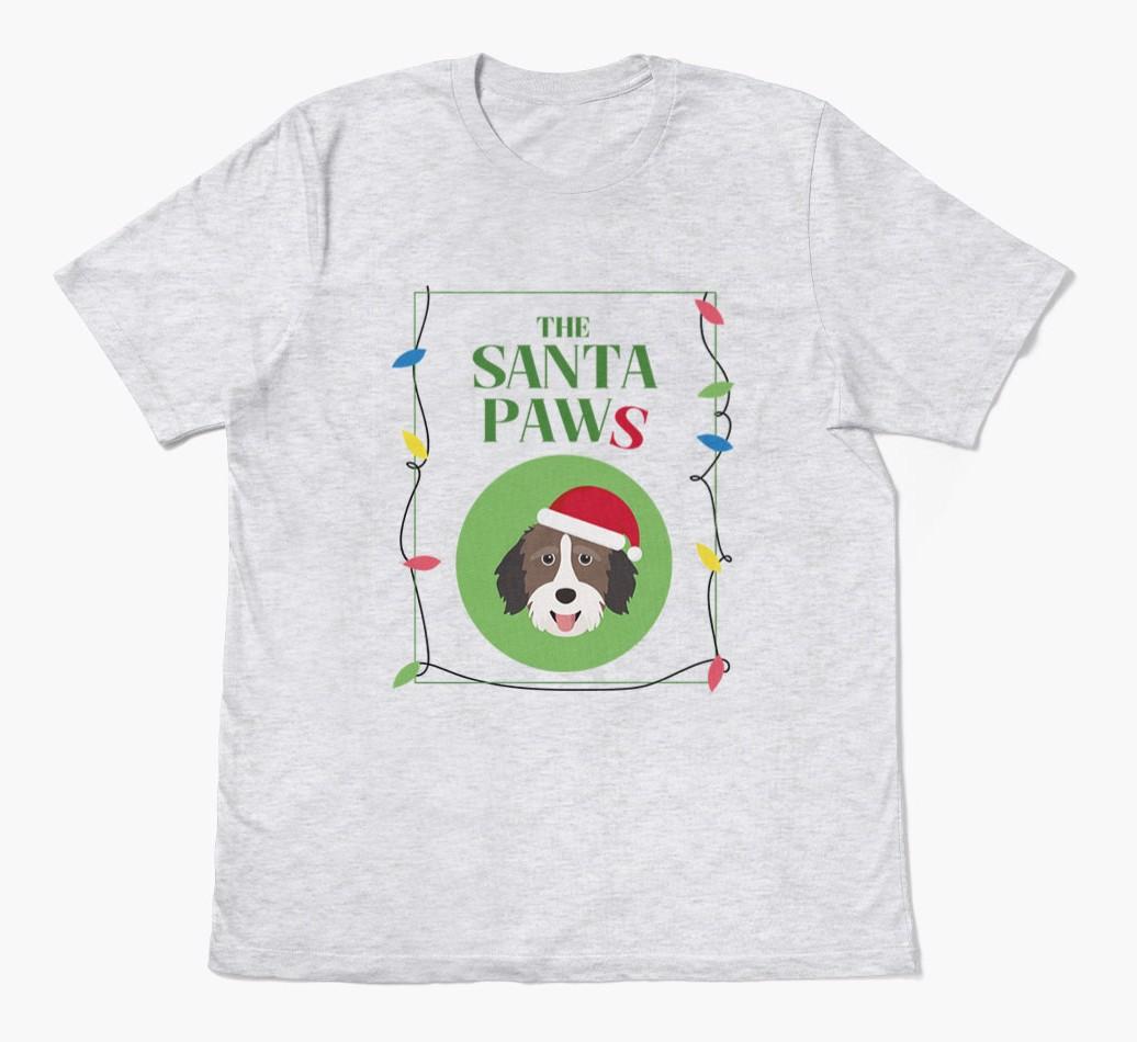 'Santa Paws' - Personalized {breedFullName} Adult T-Shirt