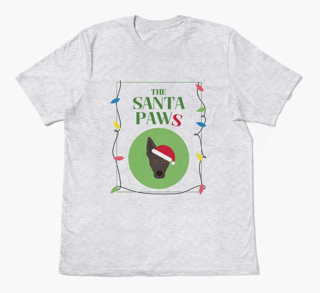 'Santa Paws' - Personalized {breedFullName} Adult T-Shirt
