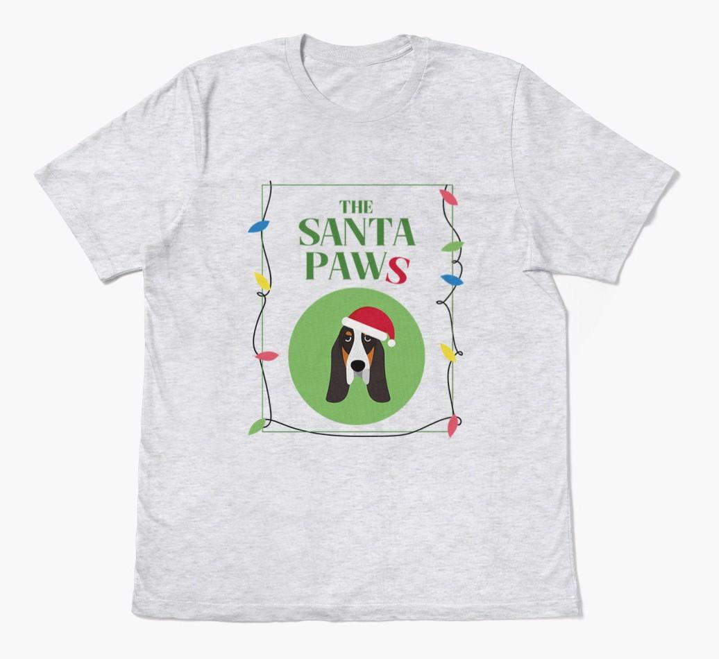 'Santa Paws' - Personalized {breedFullName} Adult T-Shirt