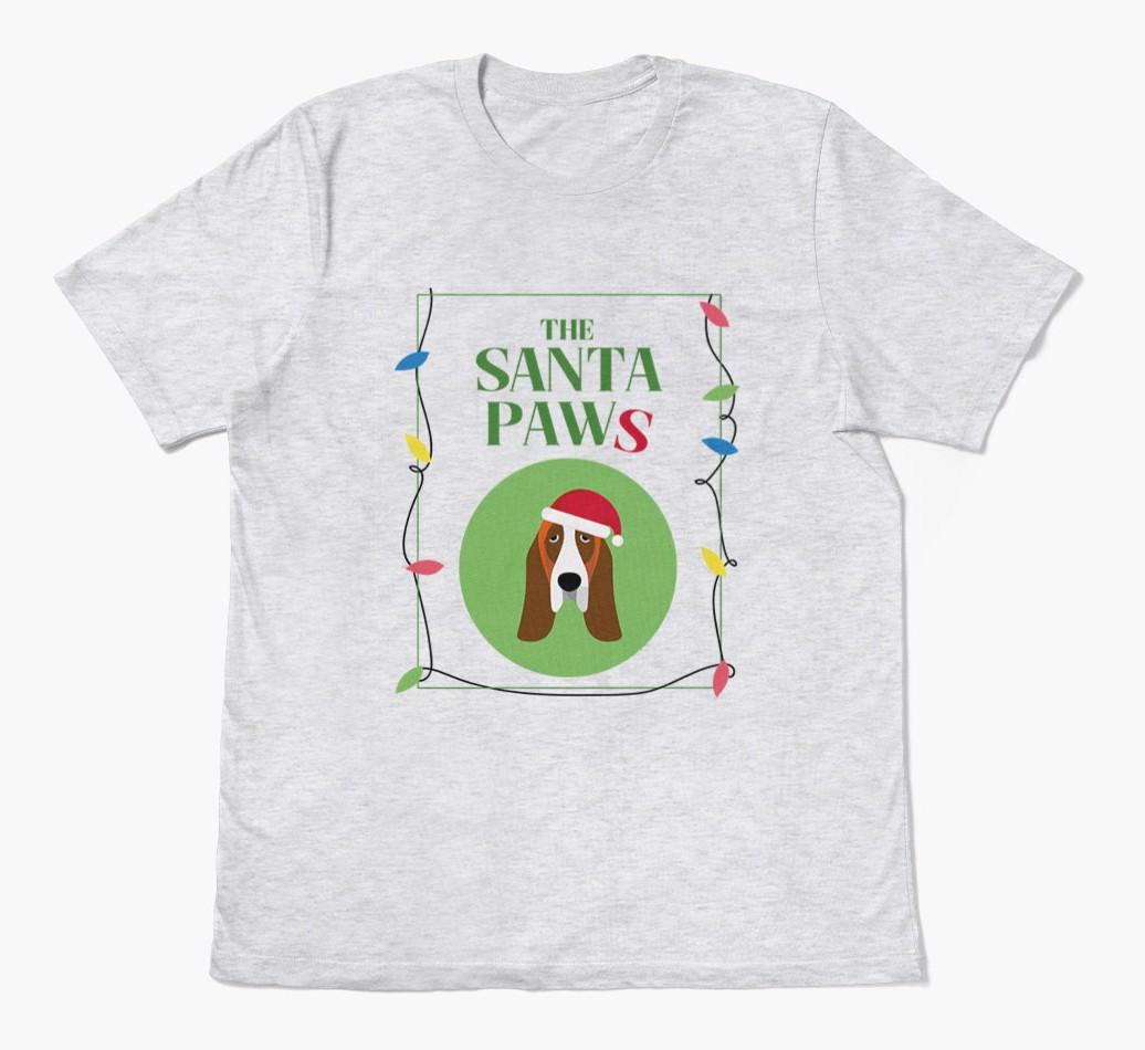 'Santa Paws' - Personalized {breedFullName} Adult T-Shirt