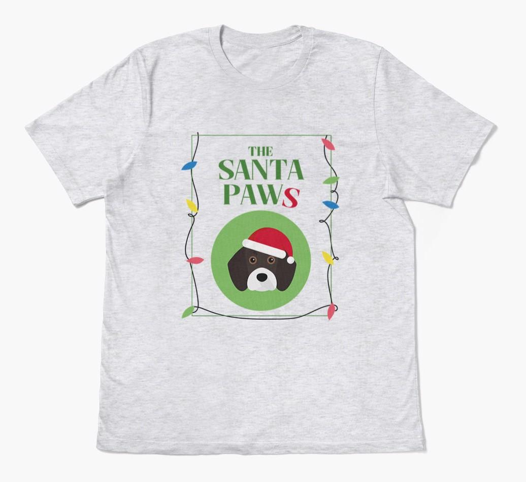 'Santa Paws' - Personalized {breedFullName} Adult T-Shirt