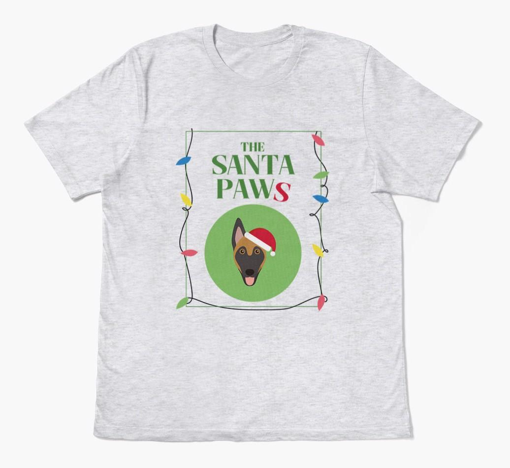 'Santa Paws' - Personalized {breedFullName} Adult T-Shirt