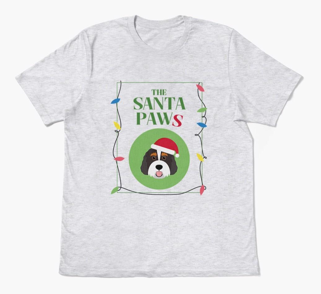 'Santa Paws' - Personalized {breedFullName} Adult T-Shirt