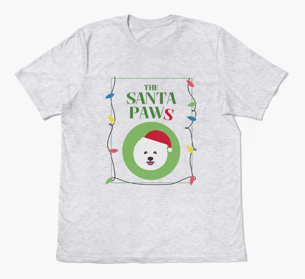 'Santa Paws' - Personalized {breedFullName} Adult T-Shirt