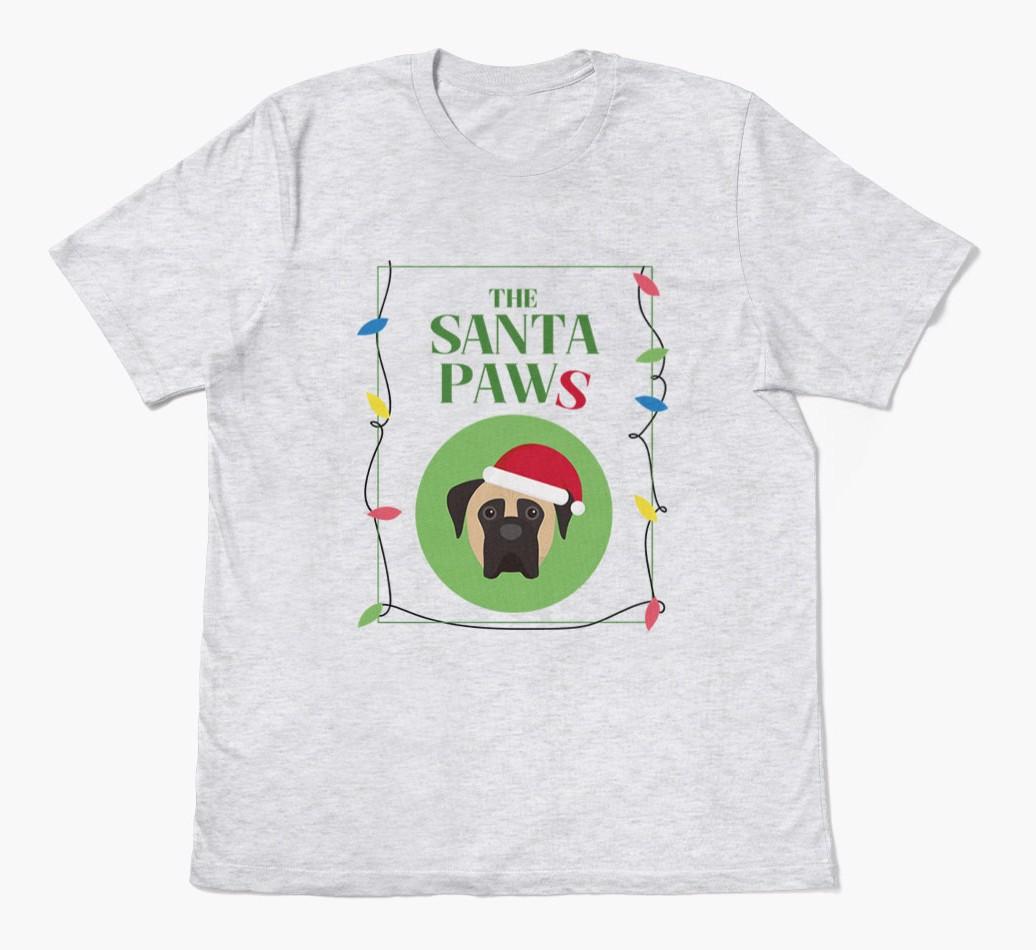 'Santa Paws' - Personalized {breedFullName} Adult T-Shirt