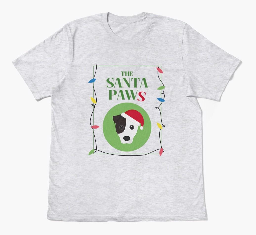 'Santa Paws' - Personalized {breedFullName} Adult T-Shirt