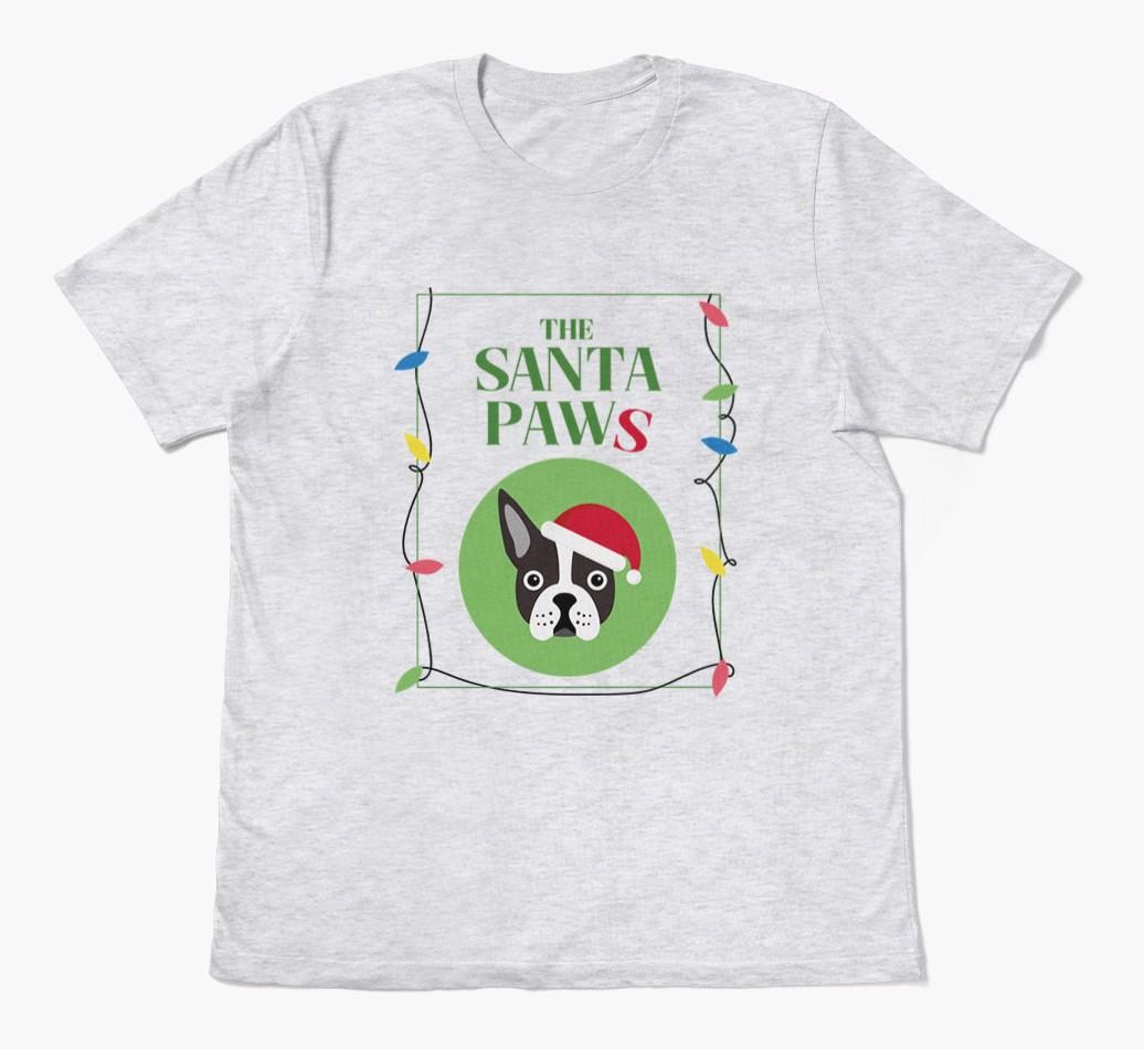 'Santa Paws' - Personalized {breedFullName} Adult T-Shirt
