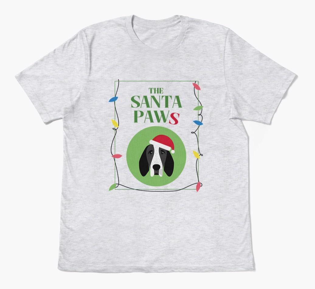 'Santa Paws' - Personalized {breedFullName} Adult T-Shirt
