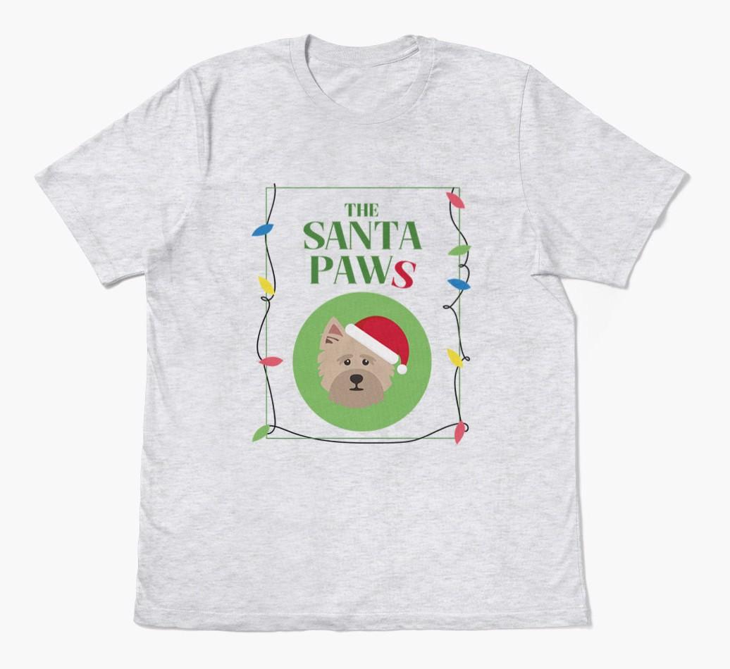 'Santa Paws' - Personalized {breedFullName} Adult T-Shirt
