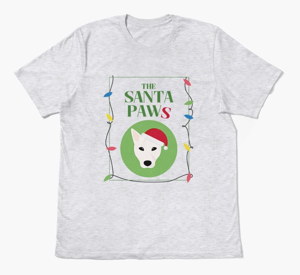 'Santa Paws' - Personalized {breedFullName} Adult T-Shirt