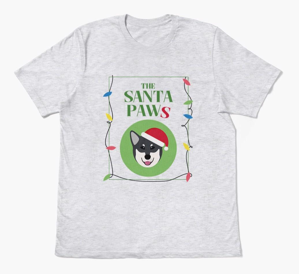 'Santa Paws' - Personalized {breedFullName} Adult T-Shirt