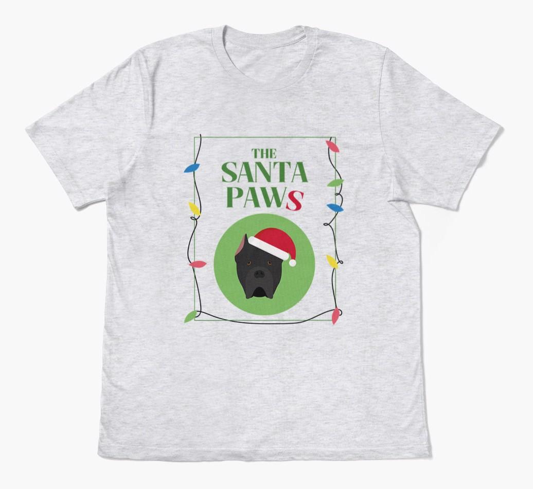 'Santa Paws' - Personalized {breedFullName} Adult T-Shirt