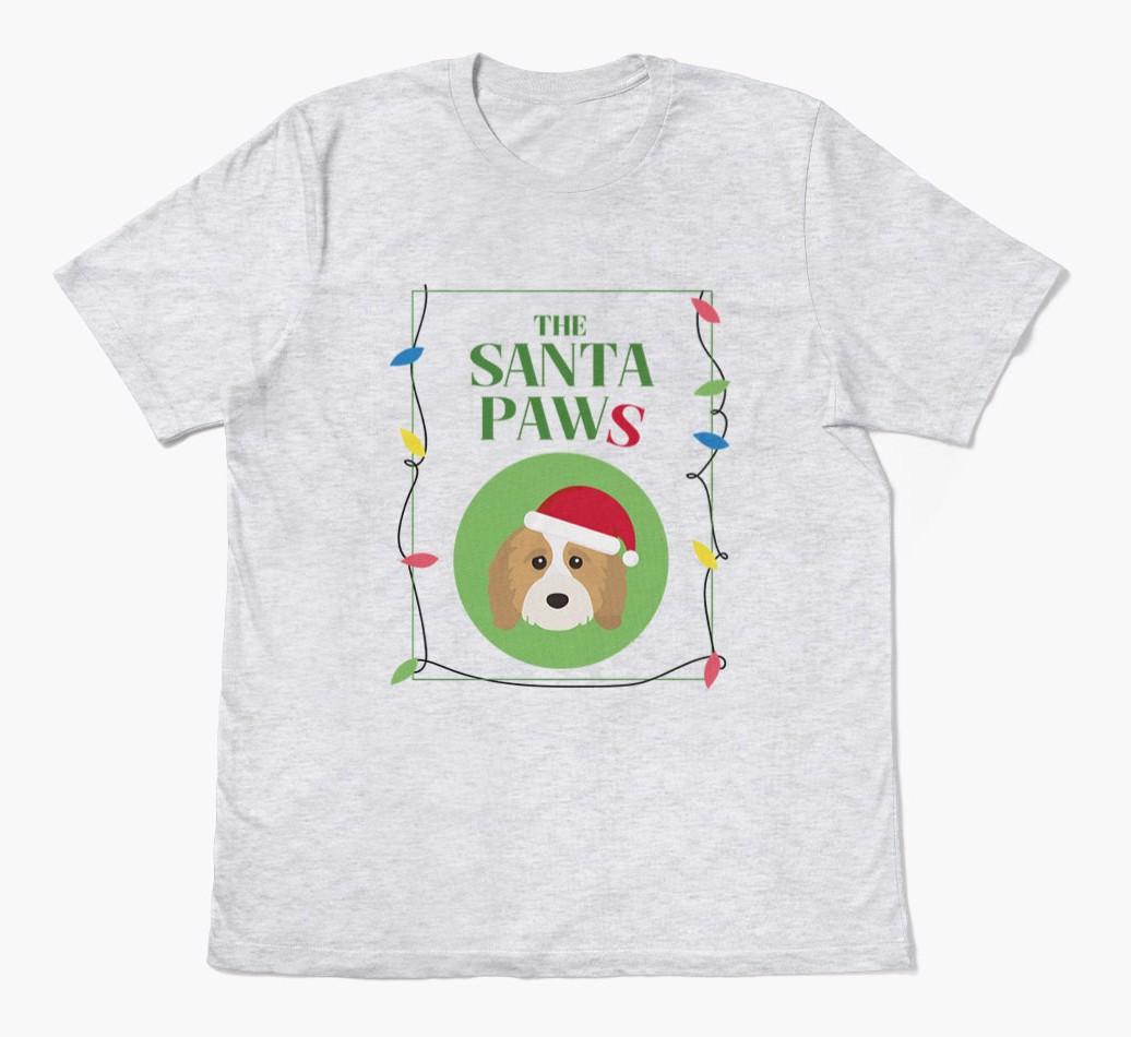 'Santa Paws' - Personalized {breedFullName} Adult T-Shirt