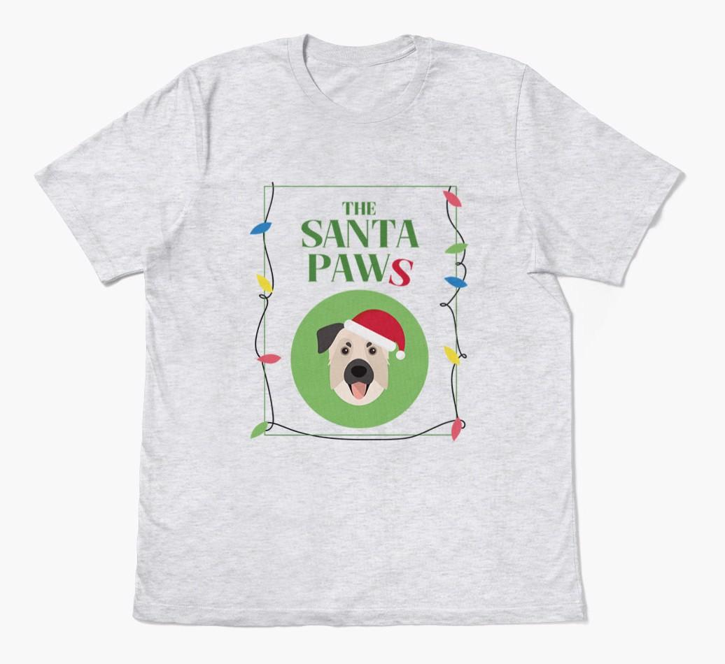'Santa Paws' - Personalized {breedFullName} Adult T-Shirt