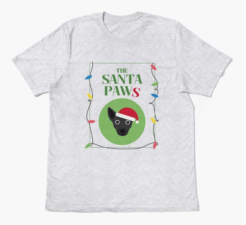 'Santa Paws' - Personalized {breedFullName} Adult T-Shirt