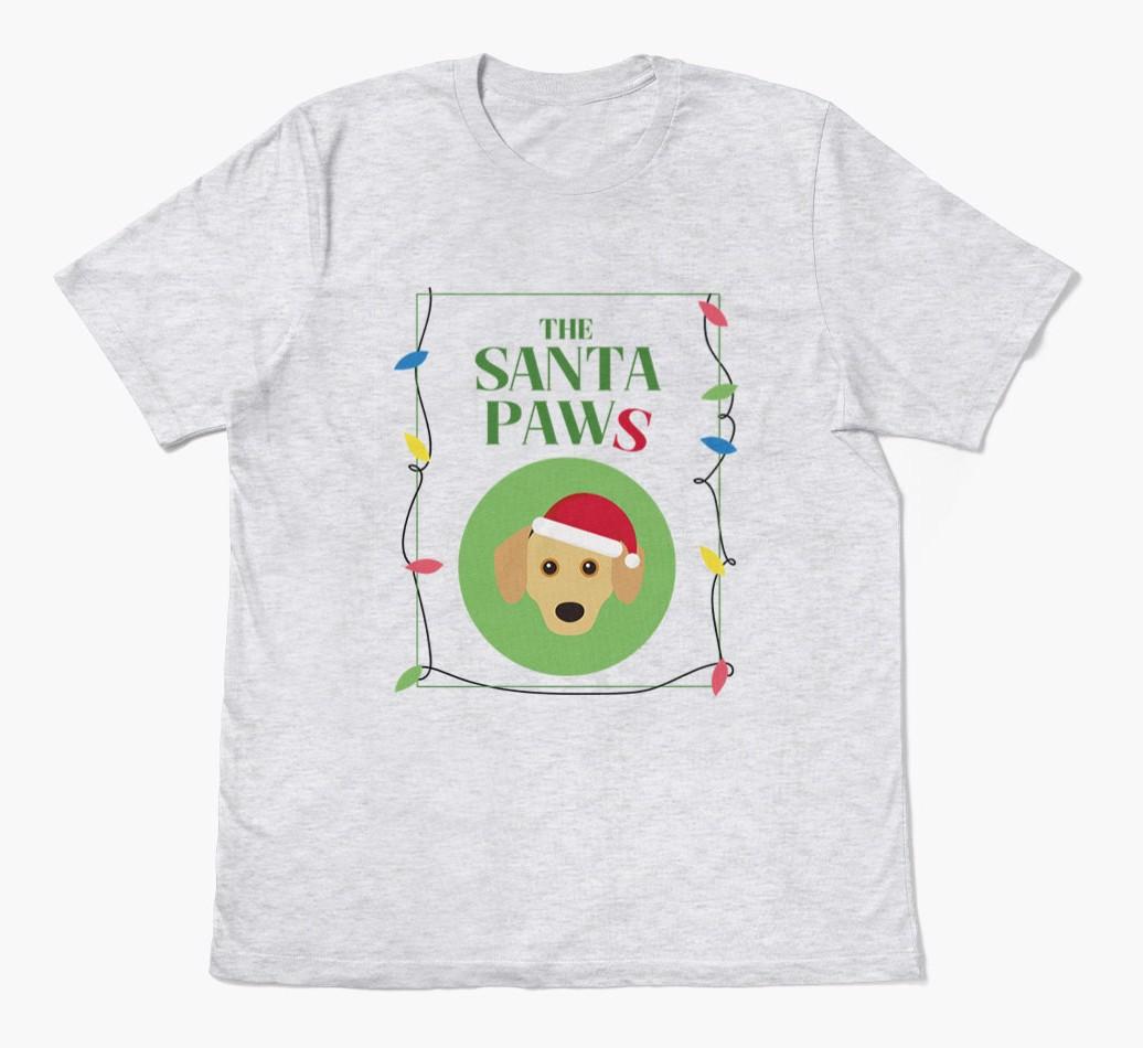 'Santa Paws' - Personalized {breedFullName} Adult T-Shirt