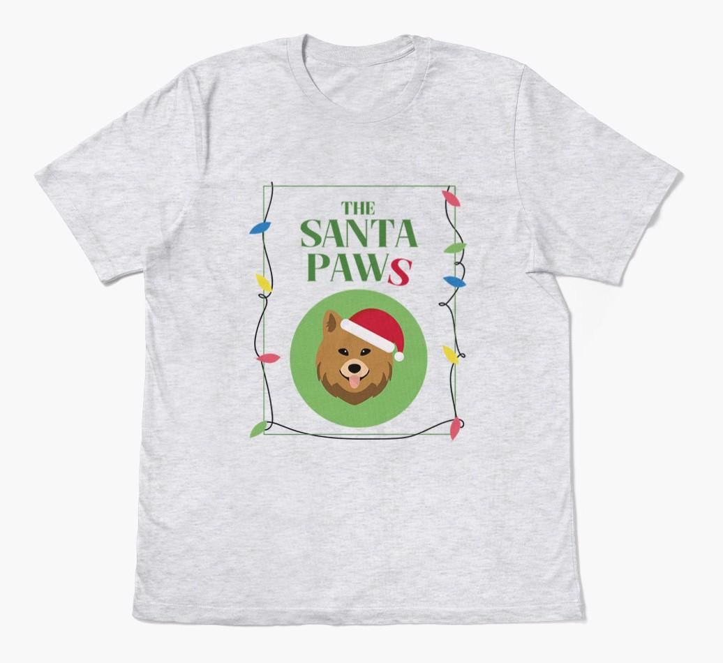 'Santa Paws' - Personalized {breedFullName} Adult T-Shirt