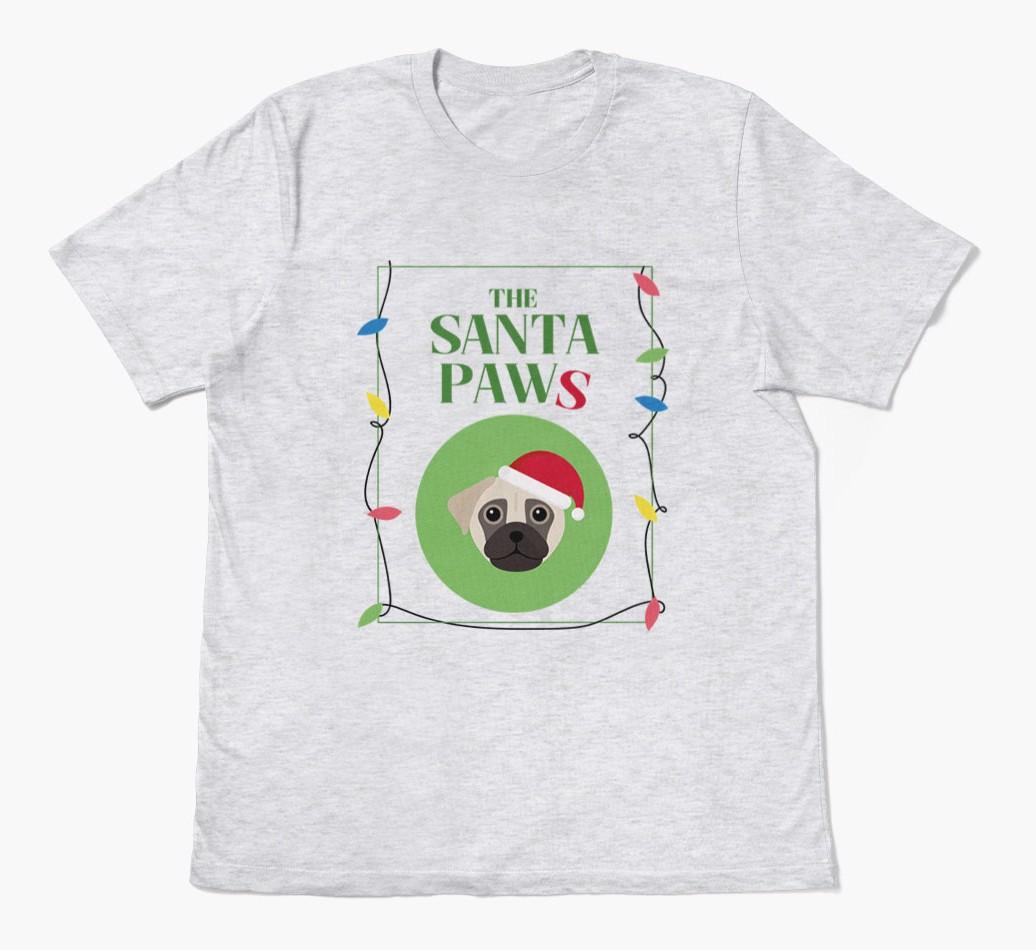 'Santa Paws' - Personalized {breedFullName} Adult T-Shirt