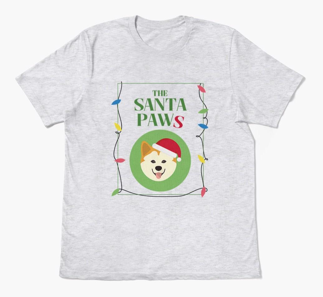 'Santa Paws' - Personalized {breedFullName} Adult T-Shirt