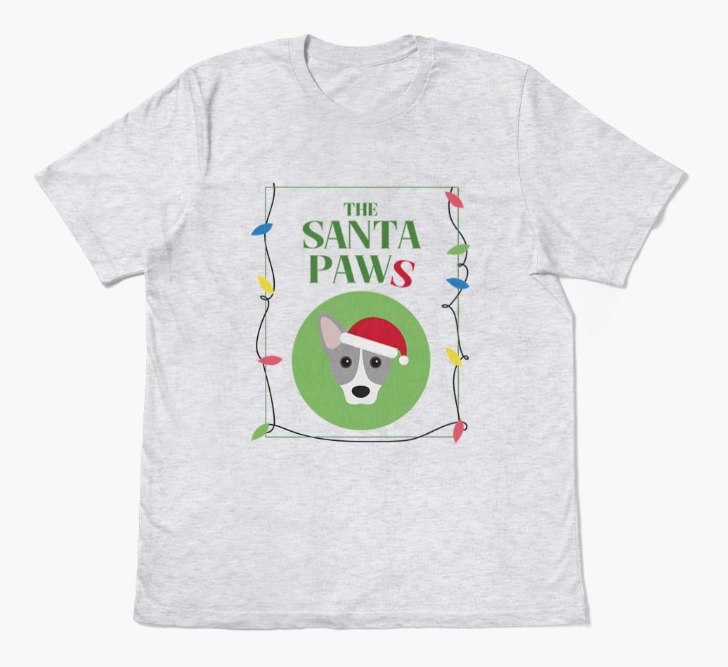 'Santa Paws' - Personalized {breedFullName} Adult T-Shirt